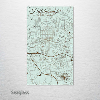 Hillsborough, North Carolina Street Map