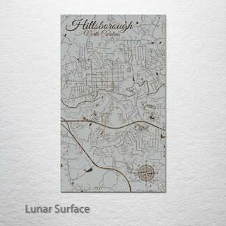 Hillsborough, North Carolina Street Map