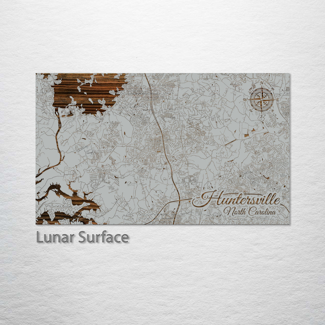 Huntersville, North Carolina Street Map