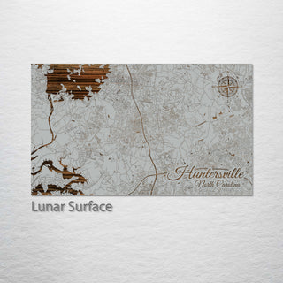 Huntersville, North Carolina Street Map