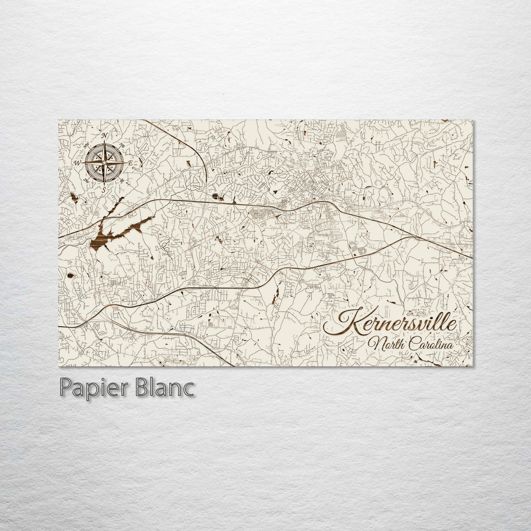 Kernersville, North Carolina Street Map