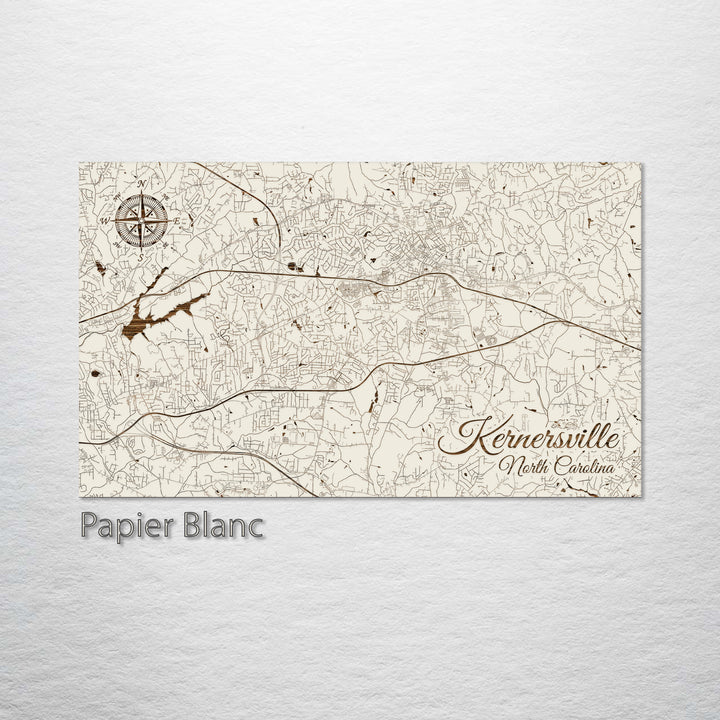 Kernersville, North Carolina Street Map