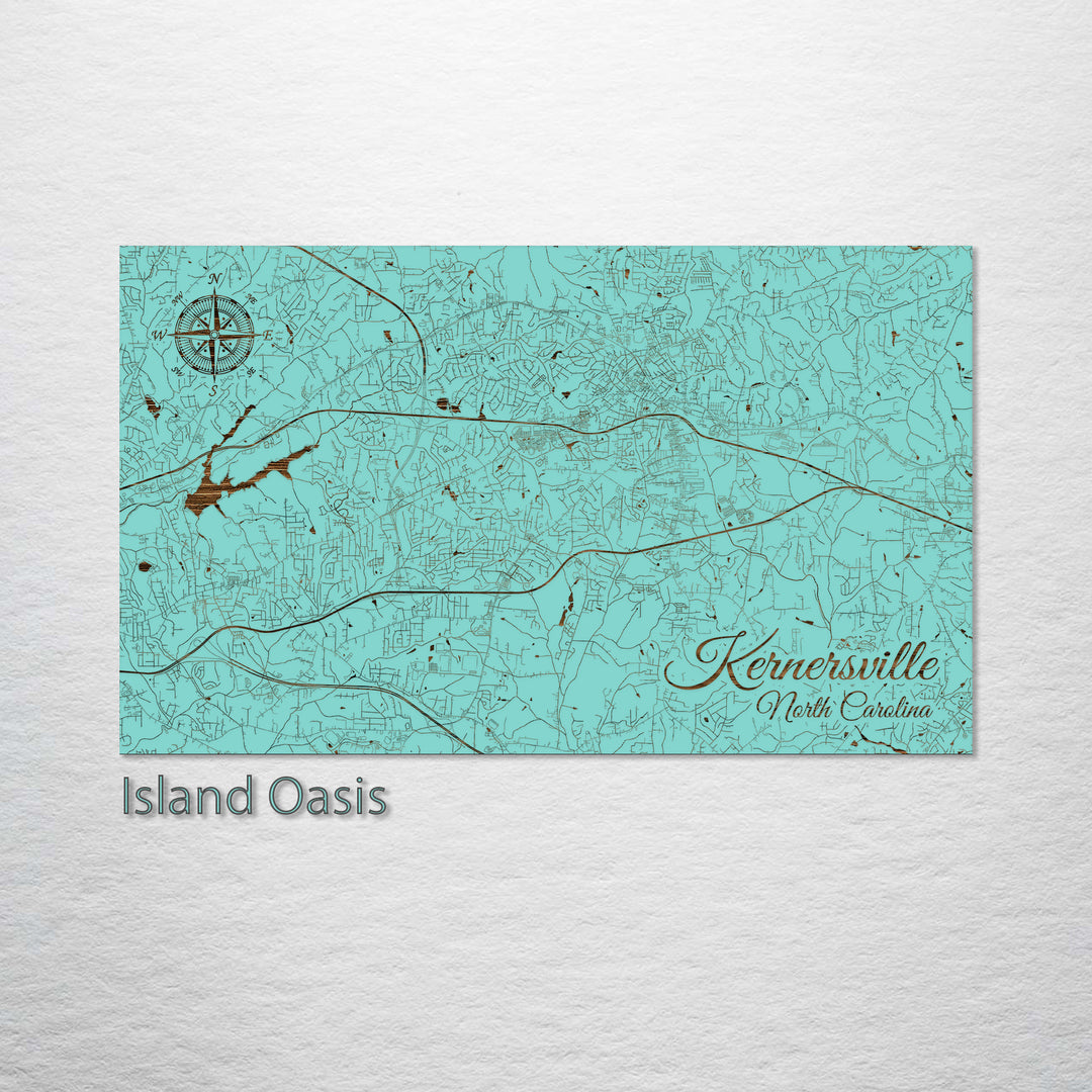 Kernersville, North Carolina Street Map