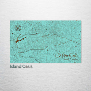 Kernersville, North Carolina Street Map
