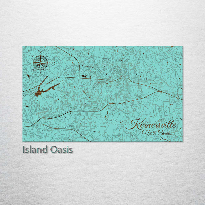 Kernersville, North Carolina Street Map