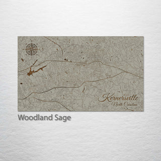 Kernersville, North Carolina Street Map