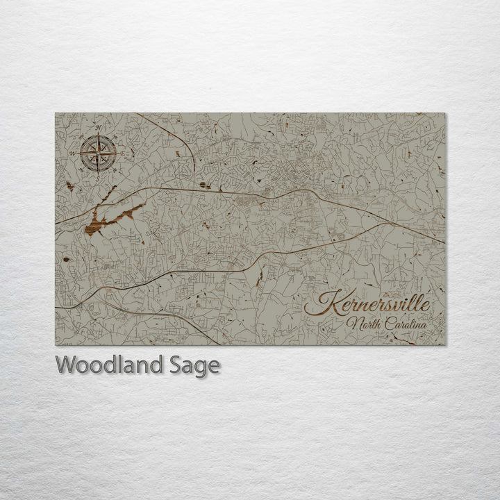 Kernersville, North Carolina Street Map