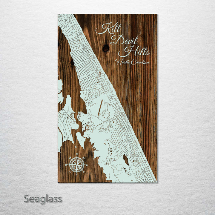 Kill Devil Hills, North Carolina Street Map