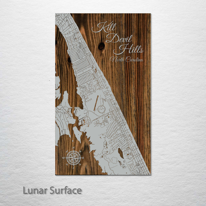 Kill Devil Hills, North Carolina Street Map