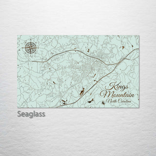 Kings Mountain, North Carolina Street Map