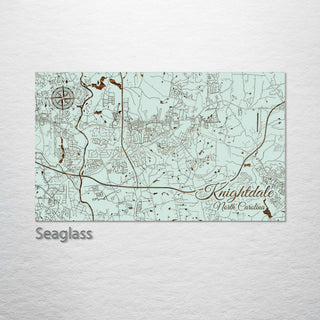 Knightdale, North Carolina Street Map