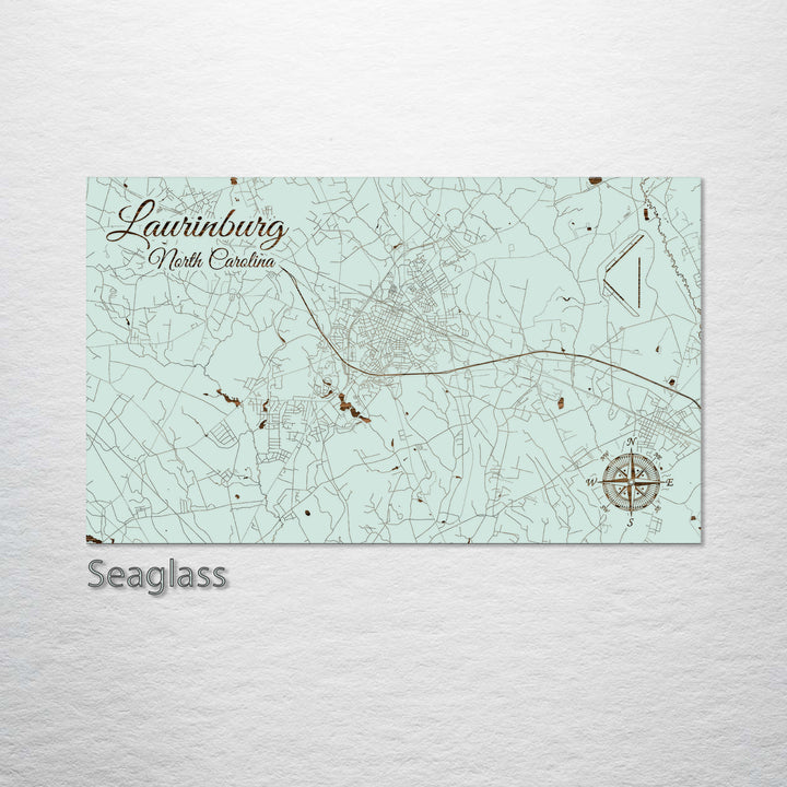 Laurinburg, North Carolina Street Map