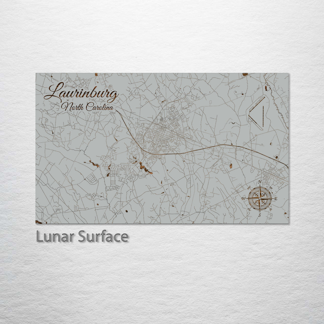 Laurinburg, North Carolina Street Map