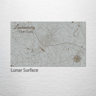 Laurinburg, North Carolina Street Map