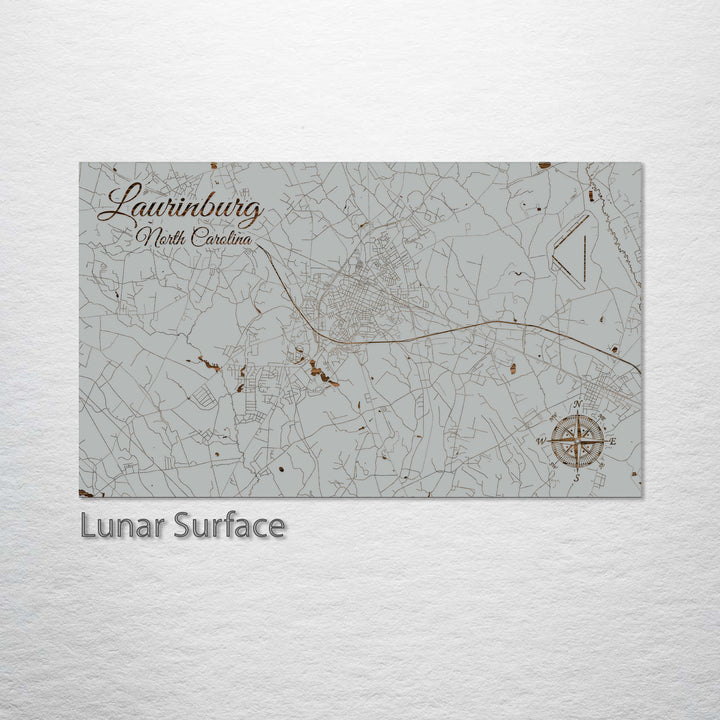 Laurinburg, North Carolina Street Map