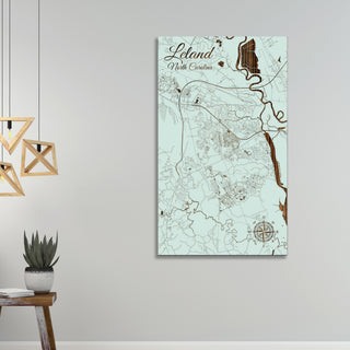 Leland, North Carolina Street Map