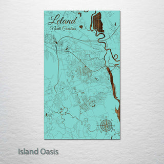 Leland, North Carolina Street Map