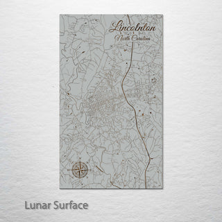 Lincolnton, North Carolina Street Map