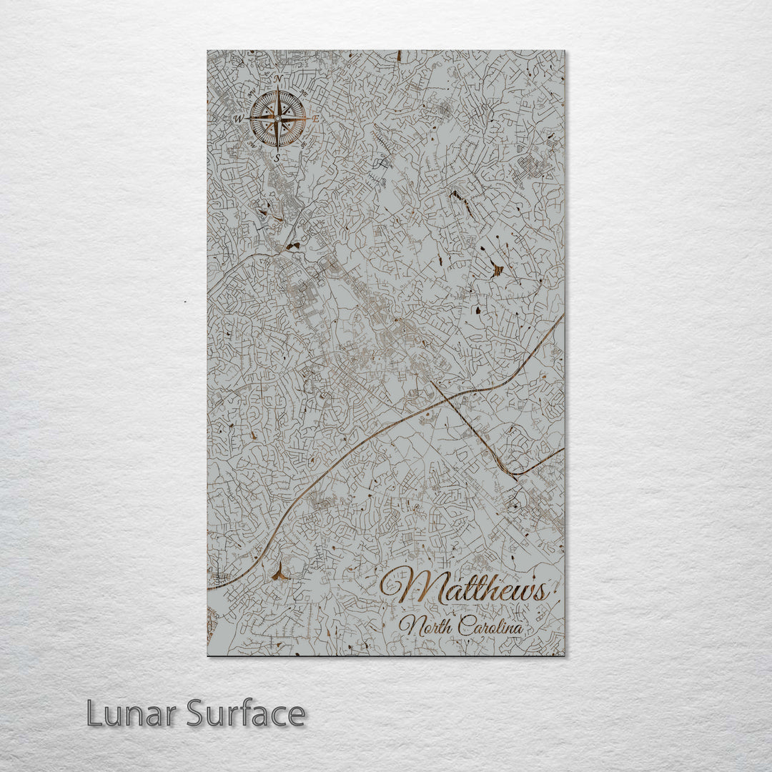 Matthews, North Carolina Street Map