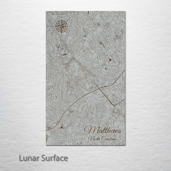 Matthews, North Carolina Street Map