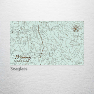 Midway, North Carolina Street Map