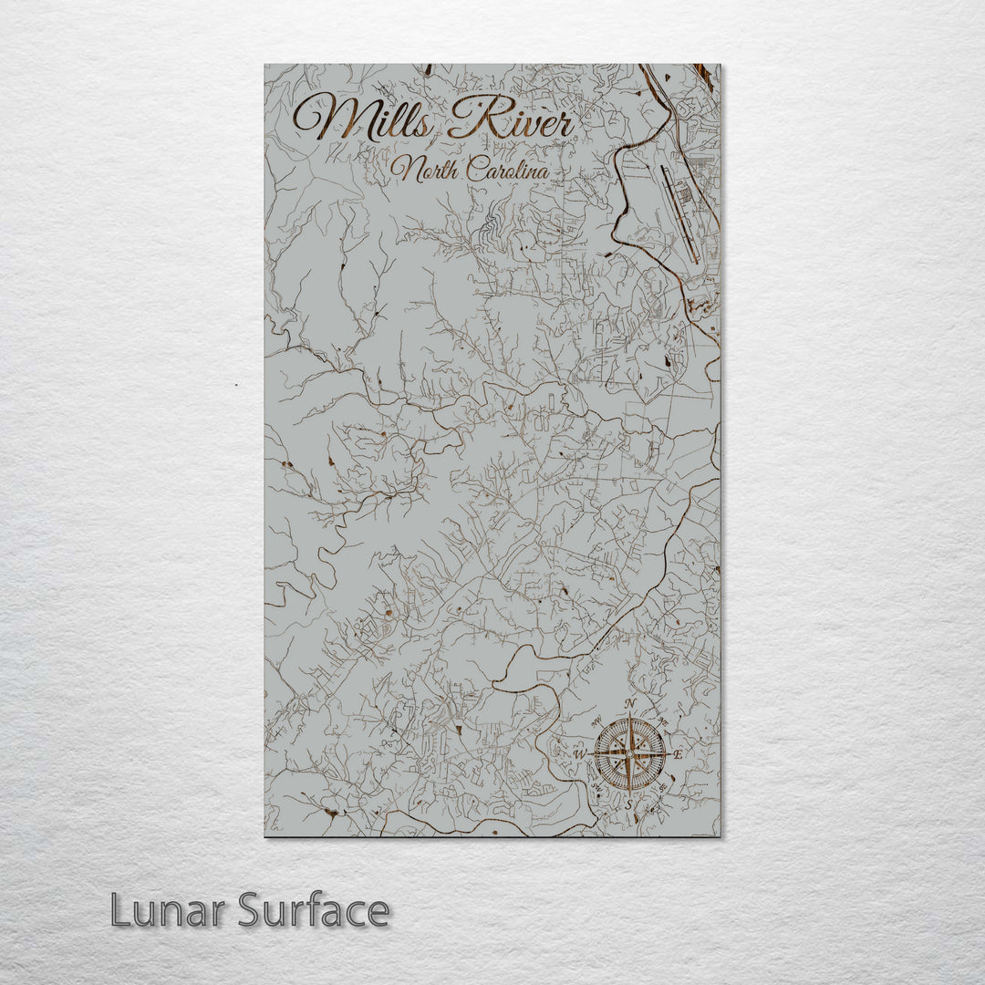 Mills River, North Carolina Street Map