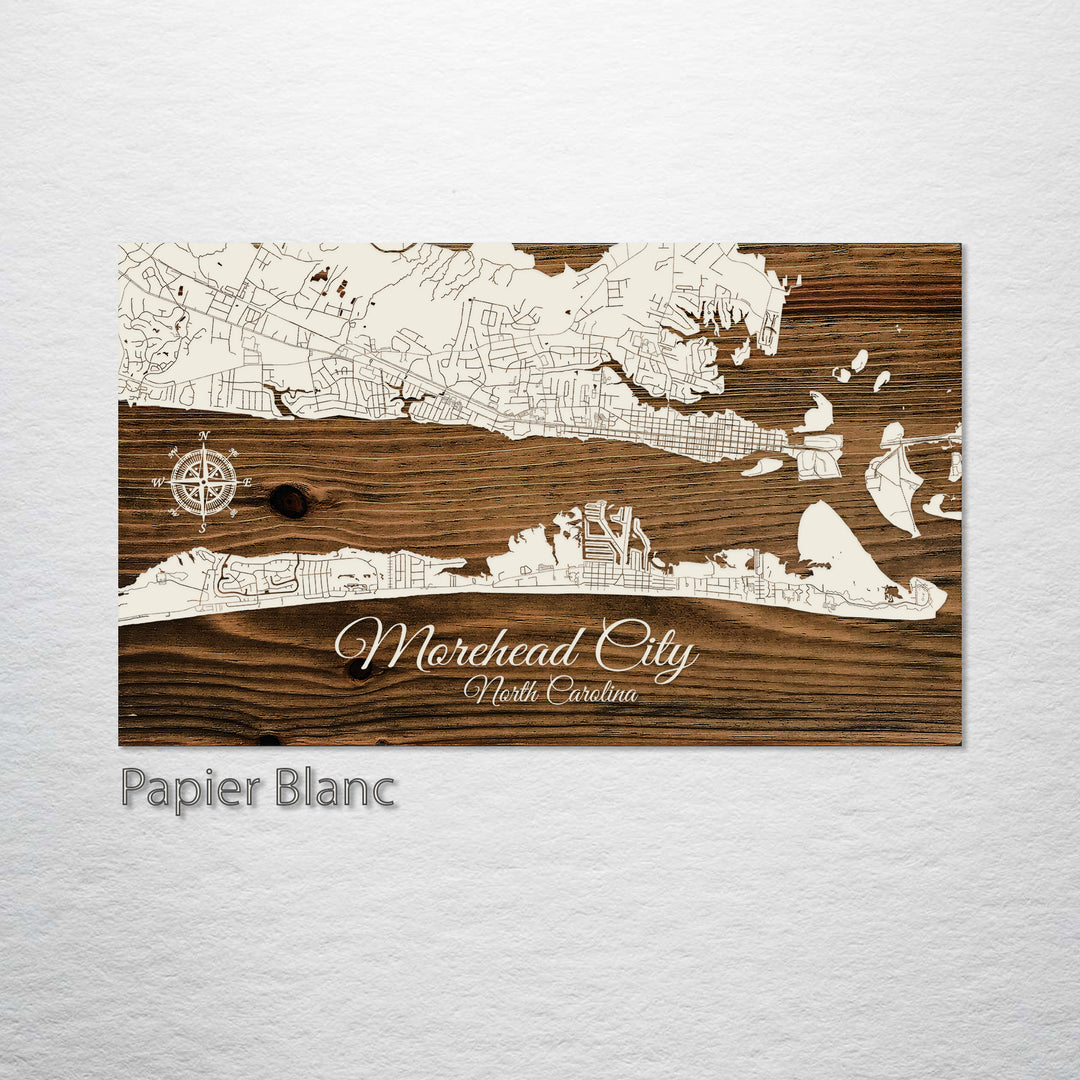 Morehead City, North Carolina Street Map