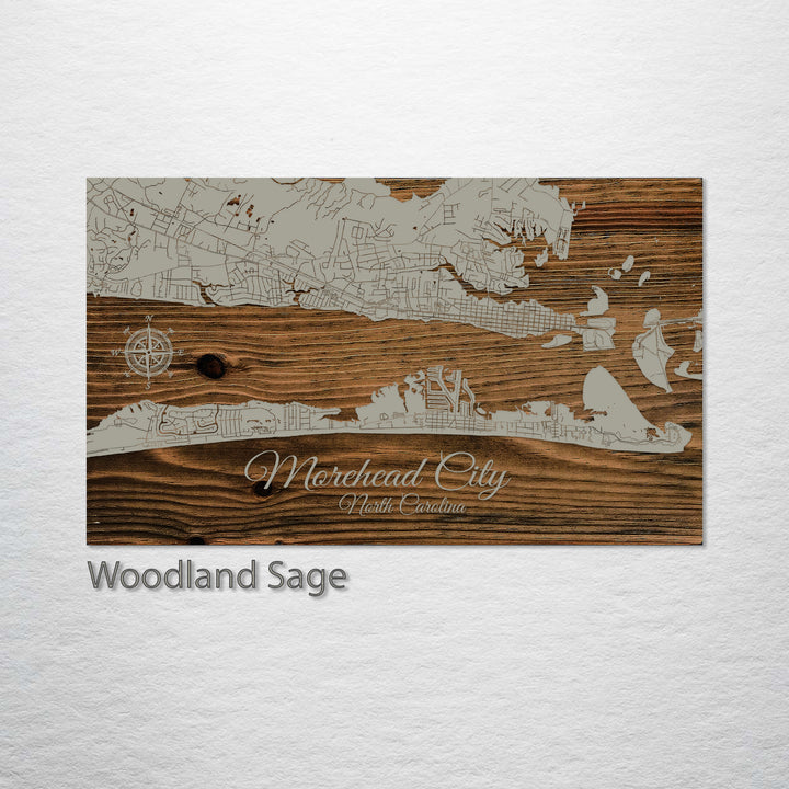 Morehead City, North Carolina Street Map