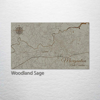 Morganton, North Carolina Street Map