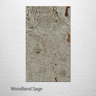 Morrisville, North Carolina Street Map