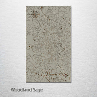 Mount Airy, North Carolina Street Map