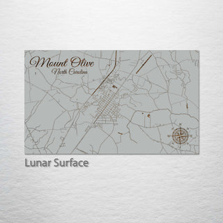 Mount Olive, North Carolina Street Map