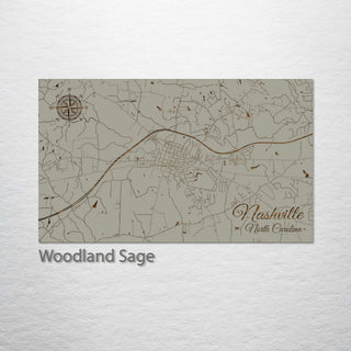 Nashville, North Carolina Street Map