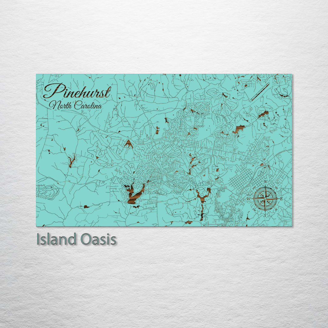 Pinehurst, North Carolina Street Map