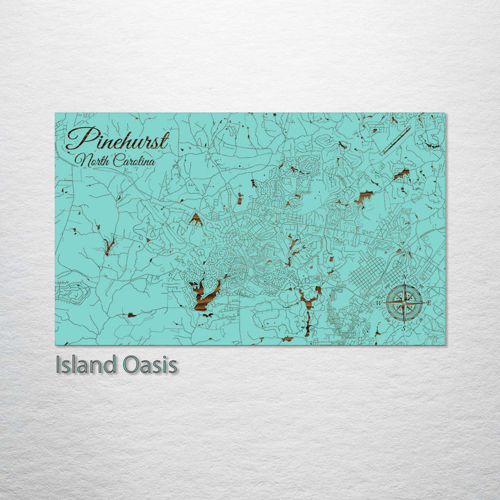 Pinehurst, North Carolina Street Map