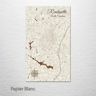 Reidsville, North Carolina Street Map