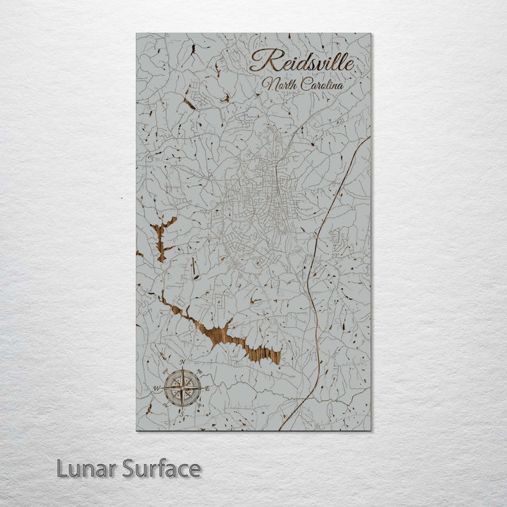 Reidsville, North Carolina Street Map