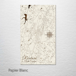 Roxboro, North Carolina Street Map