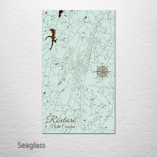 Roxboro, North Carolina Street Map