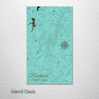 Roxboro, North Carolina Street Map