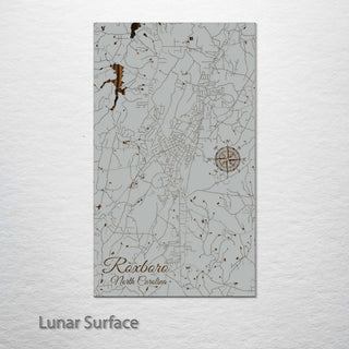 Roxboro, North Carolina Street Map