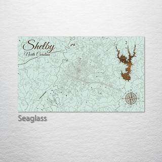 Shelby, North Carolina Street Map