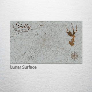 Shelby, North Carolina Street Map