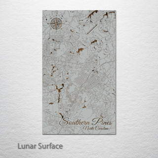 Southern Pines, North Carolina Street Map