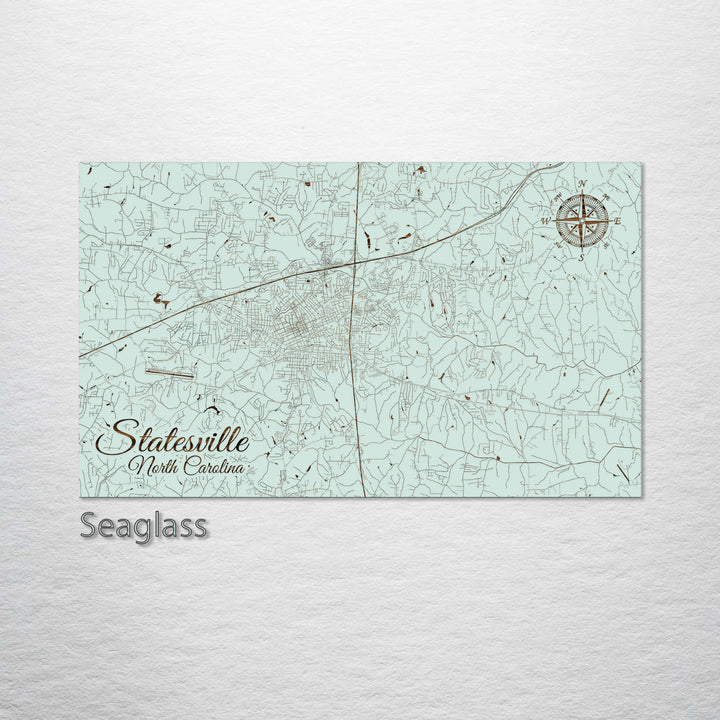 Statesville, North Carolina Street Map