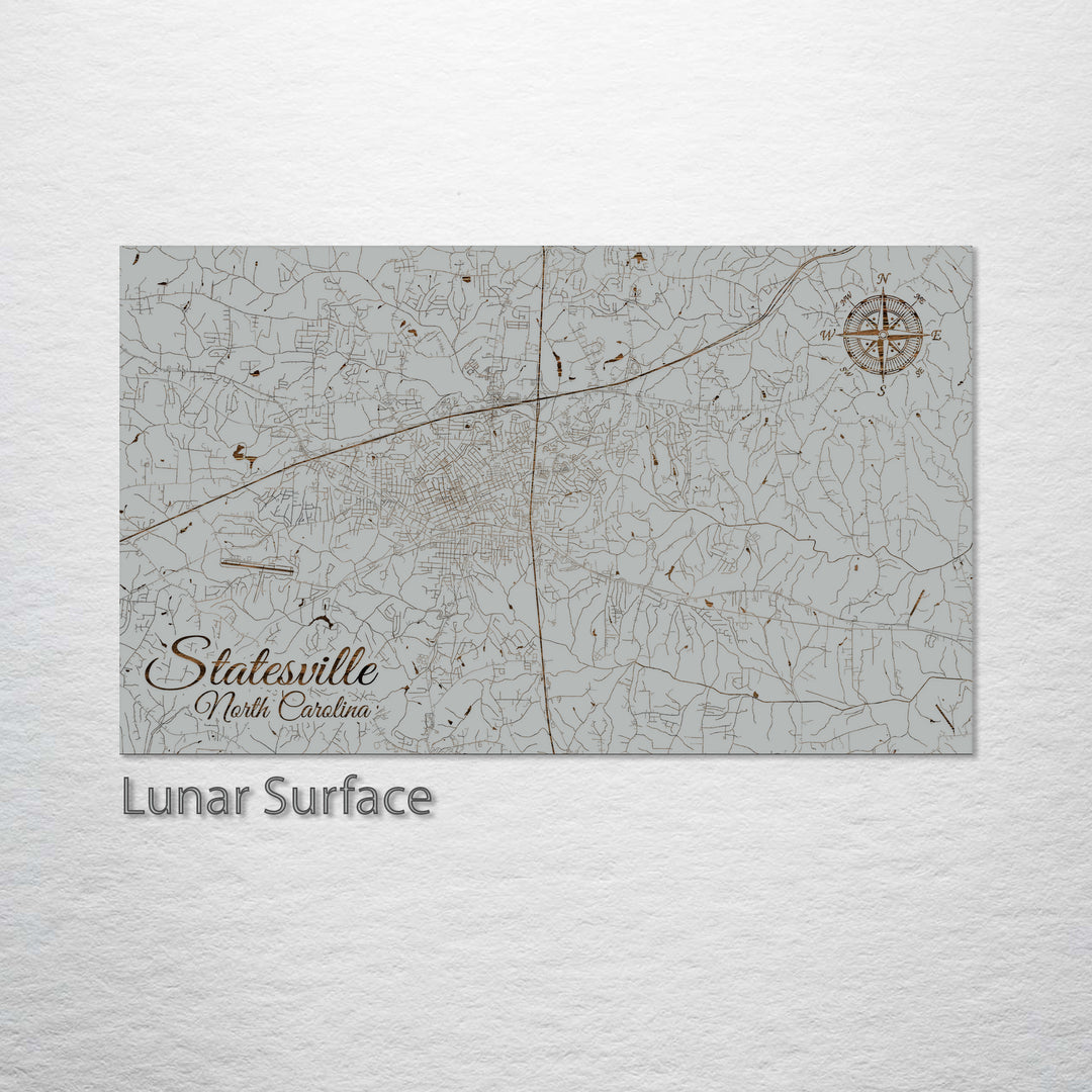 Statesville, North Carolina Street Map