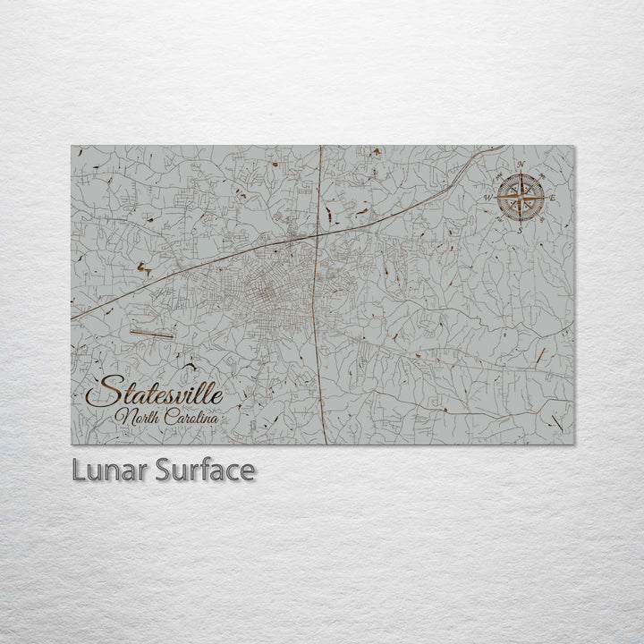 Statesville, North Carolina Street Map