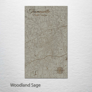 Thomasville, North Carolina Street Map