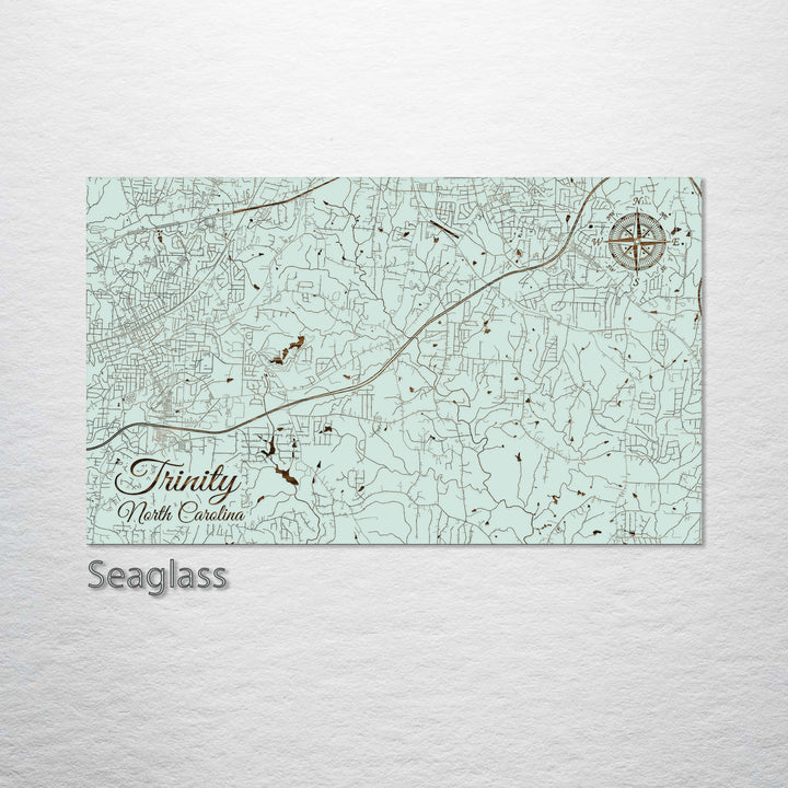 Trinity, North Carolina Street Map