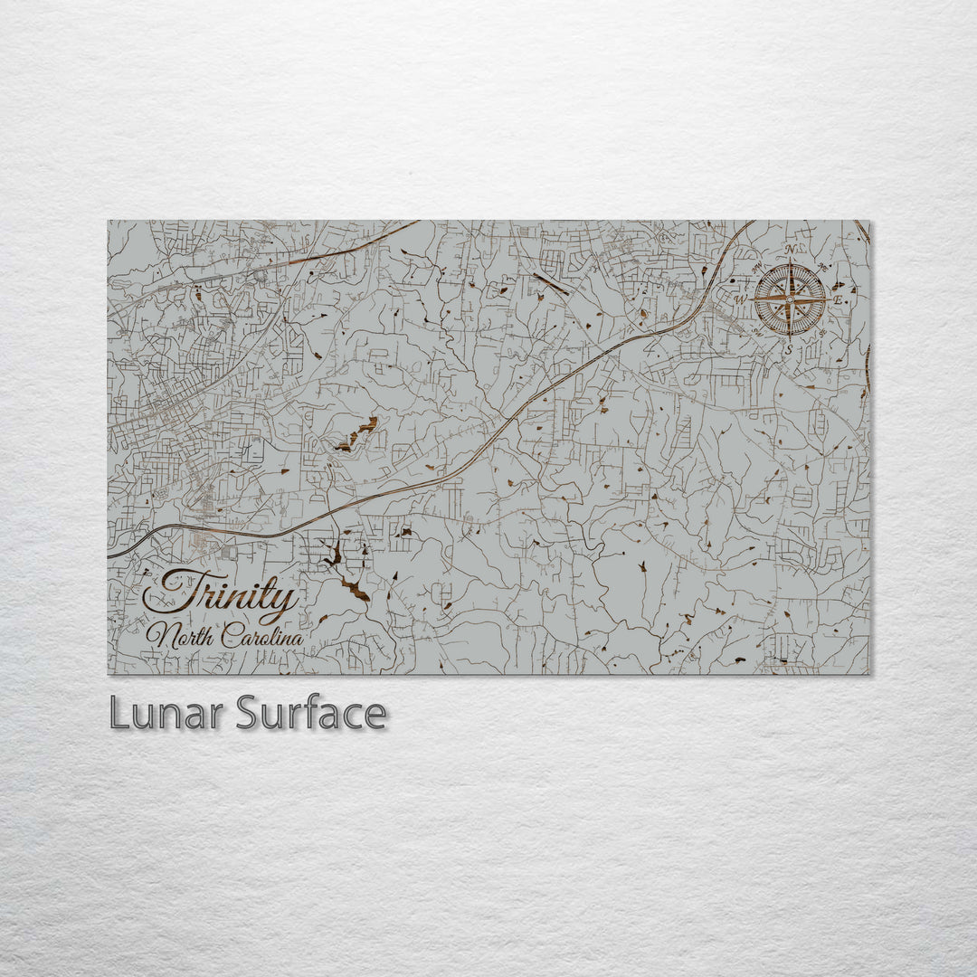 Trinity, North Carolina Street Map